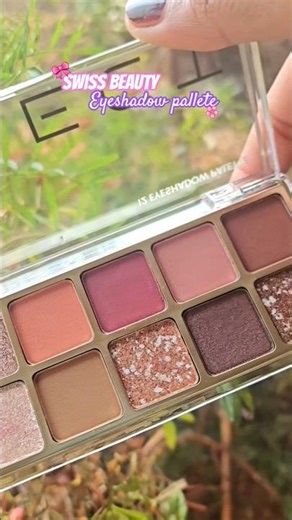 Swiss beauty select Eyeshadow pallete #trendingshorts #swissbeauty #eyeshadowpalette #makeup #vlog