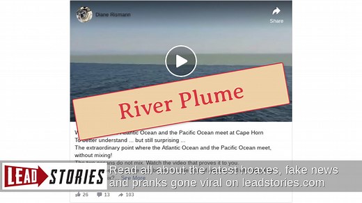 Fact Check: This Is NOT A Picture Of Two Oceans Meeting But Not Mixing | Lead Stories