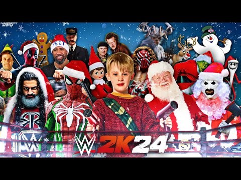 WWE Christmas Royal Rumble Match - WWE 2K24