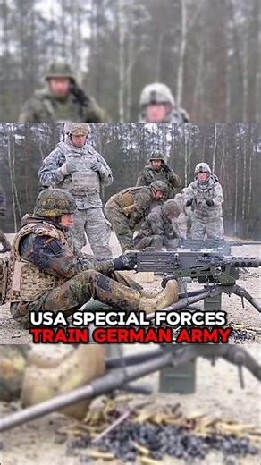USA Special Forces Train German Army