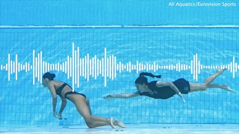 Artistic Swimmer Terrifyingly Faints In Pool During Event, Heroically Saved By Coach