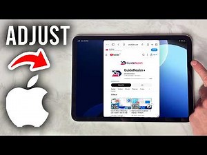 How To Adjust iPad Full Screen - Step By Step