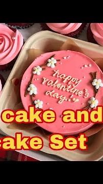 Bento Cake and Cupcake Set
