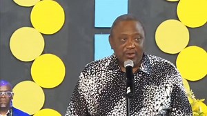 38K views · 595 reactions | "Sijui mumeogopeshwa.." Former President Uhuru Kenyatta advises Gen-Zs to fight for their rights and tells his daughter Ngina to join them. | The Kenyan DAILY POST | Facebook