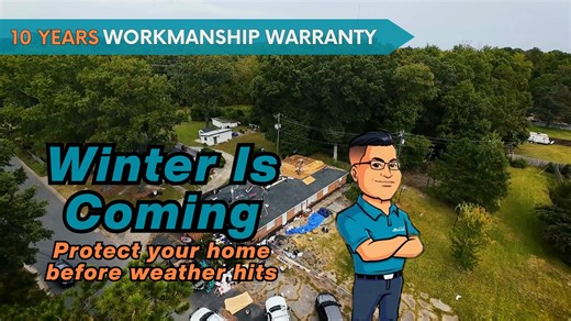 FLF Roofing on Instagram: "🏠 FLF Construction LLC — Roof Ready for Winter in Kings Mountain, NC ❄️💪 With winter right around the corner, we’re helping homeowners stay protected with strong, reliable, and high-quality roofing solutions built to handle the season ahead. This project highlights a sleek and durable upgrade: ✔️ GAF Timberline HDZ Shingles (Charcoal) — superior durability, wind resistance, and a bold, modern look. ✔️ 6” White Gloss Gutters — clean lines, smooth water f