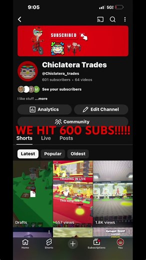 SHOUTOUT @Xdragon1257 HES MY MOD