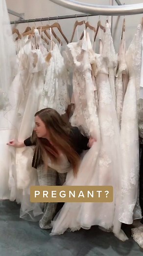 Pregnant Bride Secrets Revealed at Bridal Shop | Wedding Dress Inspiration