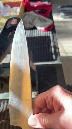 Repair and Sharpening of a Henckels Chef Knife