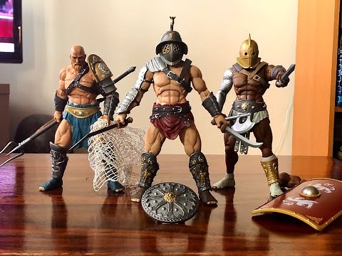 Combatants Fight For Glory Gladiator Action Figures Review