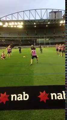 North Adelaide's Ben Jarman completes the Clean Hands test at the AFL Combine at Etihad Stadium. | SANFL