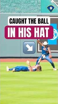 He caught the ball with his hat 🧢 🤯 | Top 11 Trick Plays in Banana Ball #baseball #tricks #funny