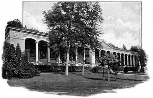 Die Trinkhalle im Kurhaus Baden-Baden in der Großen Kurstadt...