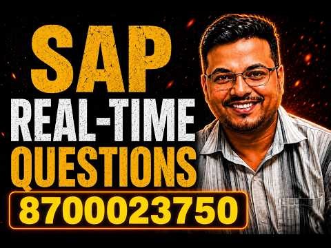 SAP MM Interview Questions & Answers 2026 | Top 50 Real-Time Questions | Fresher & Experienced|