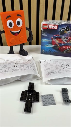 Spider Man gegen Venomized Wolverine! LEGO Marvel Set 76336 ausgepackt & getestet #shorts
