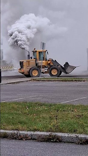 Runaway diesel engine.