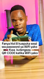 11K views · 146 reactions | “Ku‑connect WiFi haijawahi kuwa rahisi hivi.” Sasa huna haja ya kuandika password — scan tu QR code na uko online sekunde hiyo. Fast, clean & stress‑free connection for everyone. | Dos Santos | Facebook