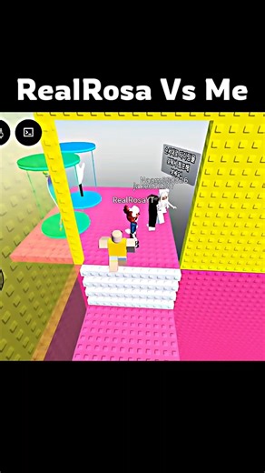 RealRosa vs Me ☠️ Mobile vs Pc #roblox