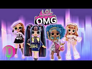 LOL SURPRISE OMG! CORE SERIES 8 DOLLS UNBOXING AND REVIEW