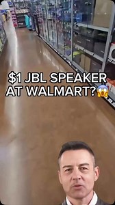 $1 JBL SPEAKER AT WALMART FOLLOW COMMENT your zip code down below and I’ll check it this deal is avallable near‼️ #resell #walmart #WalmartFinds #clearance #walmartclearance #speaker | Flare Deals