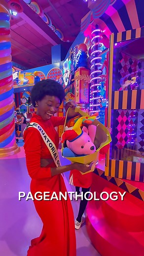 123K views · 3.1K reactions | Miss Equatorial Guinea Carmen Obama joined most of the games at Carnival Magic in Phuket, earning herself a bunch of stuffed toys. Great job, Carmen ❤️ #MissUniverse2025 | Pageanthology | Facebook
