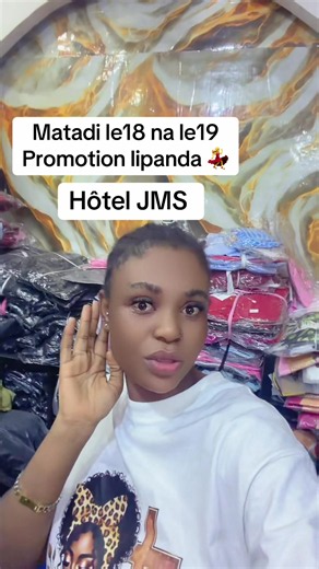 Promotion lipanda Hôtel JMS Matadi le 18-19