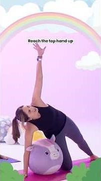 Try the Rainbow Arch Pose for flexibility and fun! 🌈