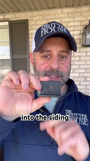 Proper exterior shutter installation brackets and techniques. #shutters #homeimprovement