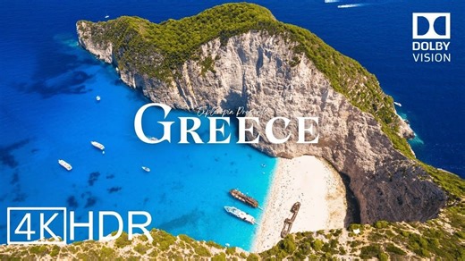 【4K航拍】希腊 Greece 🇬🇷