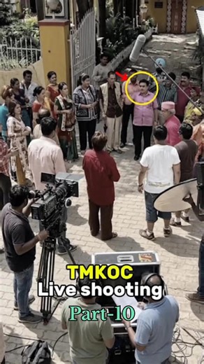 TMKOC Live Shooting Part 10 😱 | Behind The Scenes | Taarak Mehta Ka Ooltah Chashmah #tmkuc #ytshort