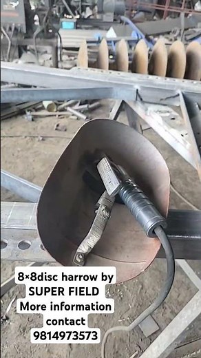 8×8 disc harrow by SUPER FIELD #automobile #farmequipment #farming #farmmachinery #newholland3630