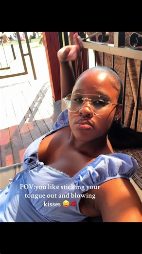 POV: Enjoy Sticking Your Tongue Out and Blowing Kisses