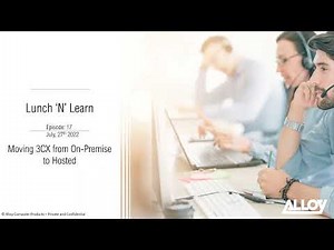 Moving 3CX from On Premise to Hosted