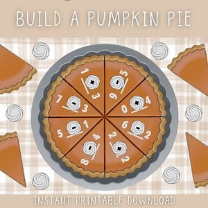 Pumpkin Pie Math Game: Addition & Subtraction Practice