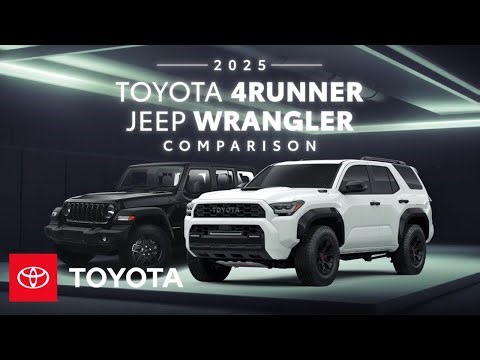 2025 Toyota 4Runner vs 2025 Jeep Wrangler | Toyota