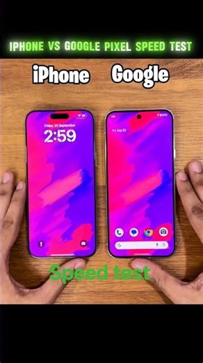 iPhone vs Google Pixel ⚡ Ultimate Speed Test #shorts #trending #viral #ytshorts