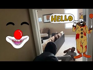 Clown Mask *SCARE* compilation (pranks)