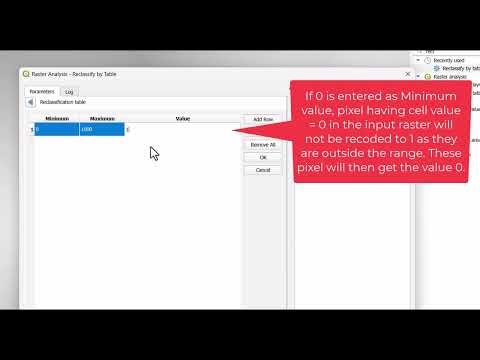 Reclassify by Table in QGIS