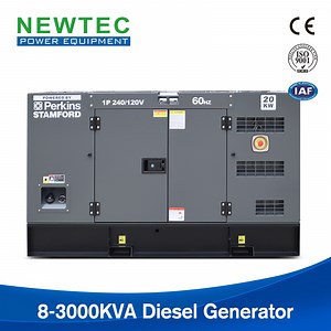 [Hot Item] EPA Silent Type Industrial Diesel Generator 20kw 40kw 60kw ATS Auto Start Remote Control Options