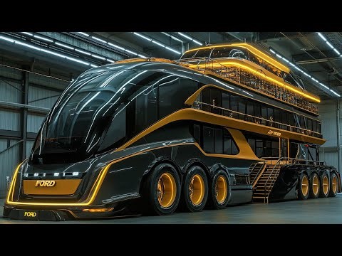 Meet the Future of First-Class Limousines by Ford – A Private Jet on Wheels!