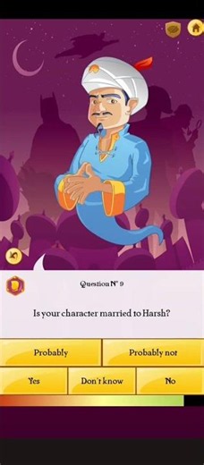 Playing the Akinator game 🎮 Part :-2 #games.