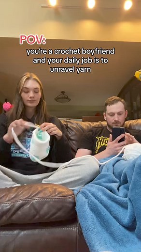 3.4M views · 86K reactions | He’a on the clock 24/7 #crochet #crochetboyfriend #crochetersoftiktok #crochettok #yarnlovers #yarntok PLUSHED By Amy | puro crochet | Facebook