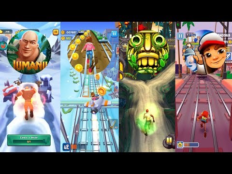 Jumanji 🆚 Subway Princess Runner 🆚 Temple Run 2 🆚 Subway Surfers