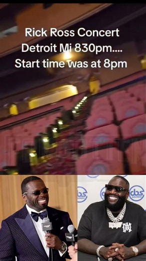50 Cent Gets The Last Laugh After Rick Ross Gets Clowned Over Show In Detroit 👀