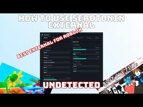 How To Use Serotonin External – Exploiting Undetected on Roblox | Aimbot, Noclip, Invisibility