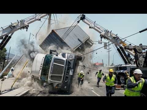 Heavy Recovery Team Faces a Serious Problem: Moments of rescue challenges