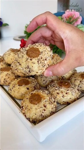 Perfect Shortbread Cookies That Melt in Your Mouth! #foodlover #cooking #recipe #fypシ