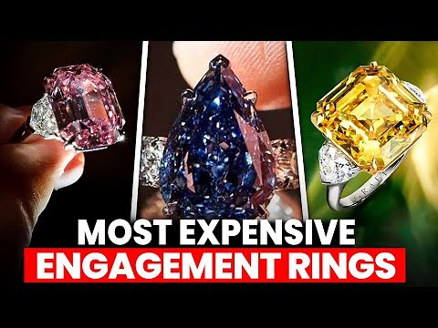 Top 12 Most Expensive Engagement Rings In The World!