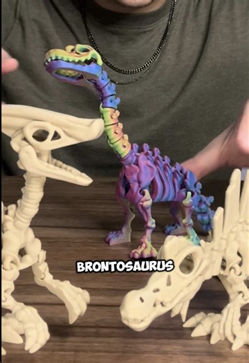 Now is your chance to get your 3-D printed dinosaurs for super cheap! Dom is out on a huge sale get yours today! Thanks, @3DPrintProMasters ! #Dinosaurs #Dinos #3Dprinted #rex #trex #anky #ankylosaurus #trike #raptor #spino #spinosaurus #pteranodon #stego #stegosaurus #3DPrintedDinosaurs #toy #toys #tiktokshopdeals #tiktokshopsale #flashsale #sale #deal