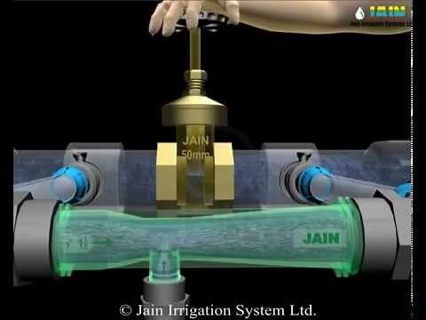 Fertilize through Drip Irrigation with Venturi Injectors
