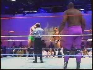 Reggie B Fine, Don Bass vs Ken Raper, Tony Williams (1-7-95) USWA Memphis Wrestling